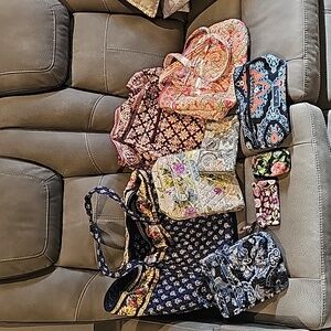 9 Vera Bradley bag bundle